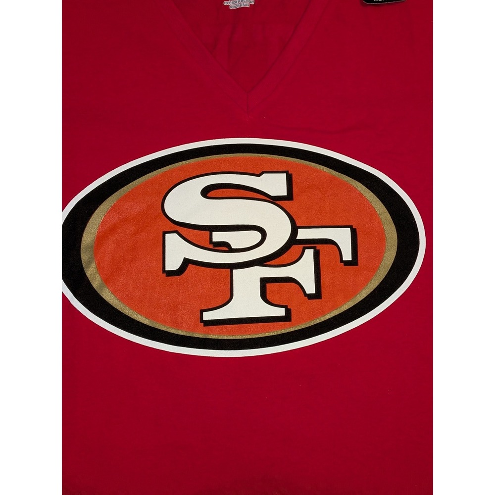 Fanatics 49ers Kittle 85 NFL T-Shirt V-Neck Top Football Jersey 3X NWT - Picture 5 of 9